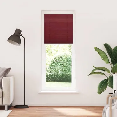 Produktbild von vidaXL Plissee Bordeauxrot 75x200 cm Stoffbreite 74,4 cm Polyester