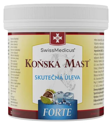 Obrázok produktu pre Konská masť FORTE chladivá - 500 ml - SwissMedicus