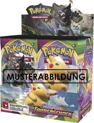 Produktbild von Pokémon SWSH04 - Schwert und Schild - Farbenschock - Booster Einzeln - deutsch