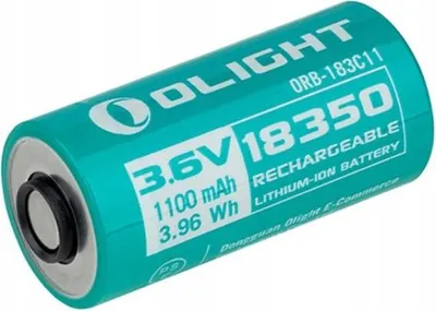 Zdjęcie produktu dla Akumulator litowo-jonowy Olight 18350 1100 mAh 1 szt.