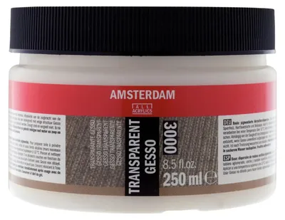 Produktbild von Amsterdam 2417300, Transparent, Acryl-Grundierung, Paste, 250 ml, 1 Stück(e)