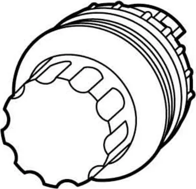Produktbild von Eaton 216861, Drehschalter, Kunststoff, Schwarz, Silber, IP66, -25 - 70 °C