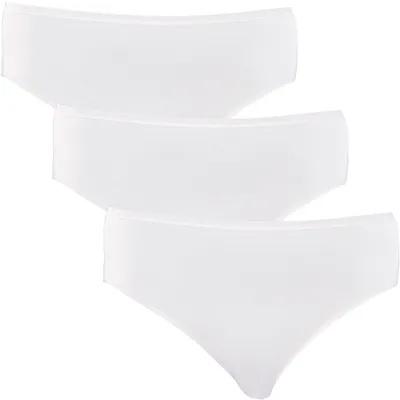 Produktbild von Schiesser Damen Slip, 3er Pack, Gr. 44, Weiß (Weiss 100)
