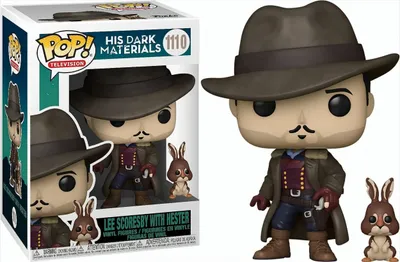 Image de His Dark Materials - Lee Scorsbey avec Hester 1110 - Funko Pop  - Vinyl Figur