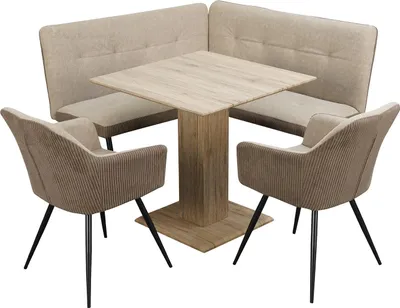 Produktbild von Sitzgruppe Taupe/Cord Joschka