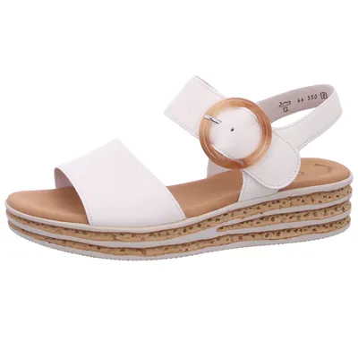 Produktbild von Gabor 44.550 Damen Sandalette - Riemchen Sandalen weiß Elegant NEU