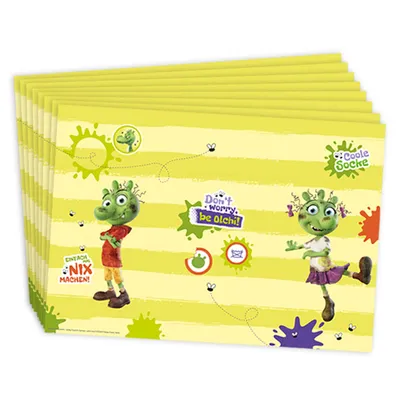 Produktbild von Die Olchis Platzsets, 8er Pack, 38cm x 27cm