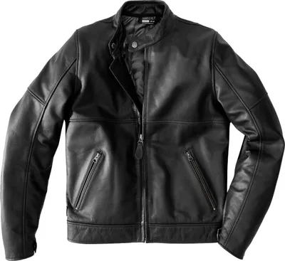 Immagine prodotto di Giacca da moto in pelle Spidi Mack, nera, taglia 54