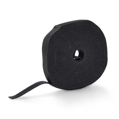Produktbild von Nedis Klettbandrolle für Kabel - 910 x 1.6 cm - Schwarz