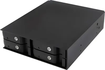 Obrázok produktu pre ICY BOX IB-2240SSK 13,3 cm (5,25") úložný kryt na disky čierny