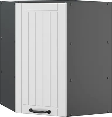 Produktbild von Eckhängeschrank Vicco Fame-Line Weiß Landhaus 57 cm, Model 36065