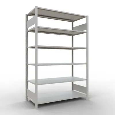 Zdjęcie produktu dla Podstawowy biurowy system regałów wtykowych - 2000x1300x600 mm, typ 150 kg