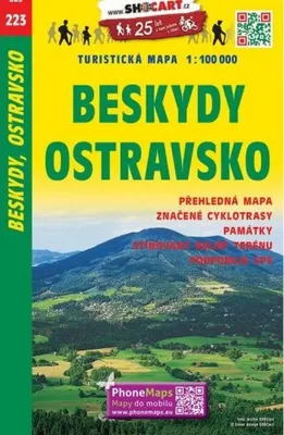 Obrázek produktu pro SC 223 Beskydy, Ostravsko 1:100 000