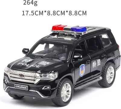 Obrázok produktu pre Deti 1/32 Simulácia zliatina ťahať späť Car Darčekové ozdoby Dekorácia čierna
