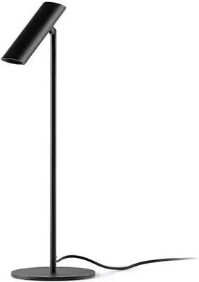 Produktbild von Tischlampe LEO LED Schwarz Aluminium, schwenkbar, 15 cm breit, 48,5 cm hoch