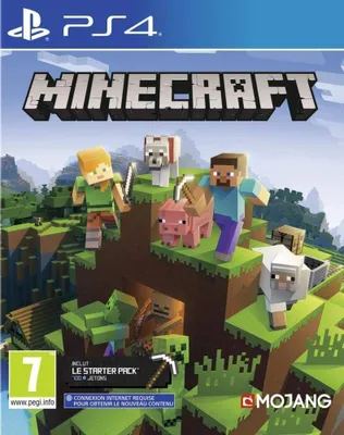 Produktbild von Microsoft Minecraft Starter Collection, PlayStation 4, Multiplayer-Modus, E10+ (Jeder über 10 Jahre), Physische Medien