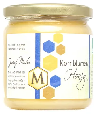 Produktbild von Kornblumenhonig 500 g