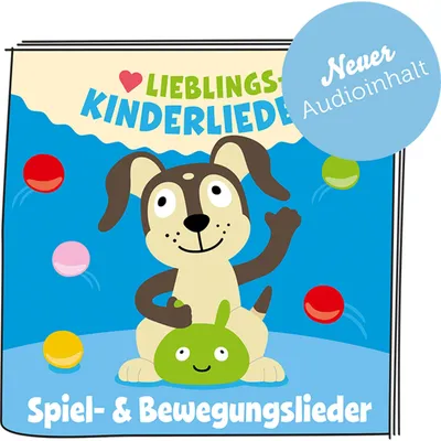 Produktbild von Tonies® L-K - Spiel- & Bewegungslieder (Relaunch)
