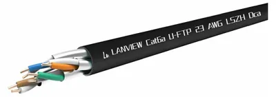 Produktbild von Lanview Bulkkabel - 305 m - U/FTP - CAT 6a