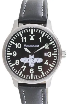 Produktbild von Aristo Herren Messerschmitt Uhr Boxer-Uhr ME-BOXER3 Leder