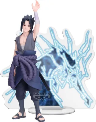 Obrázek produktu pro Naruto Shippuden Panel Spectacle PVC Statue Lightning Sasuke Uchiha 13 cm
