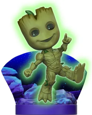 Image de GROOT Mini diorama Marvel Superama, phosphorescent, exclusivité SDCC, 10 cm