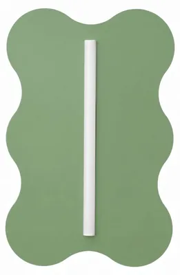 Produktbild von Wandlampe Metall H: 66 cm Salbei Modern