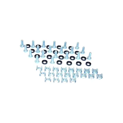 Productafbeelding van Triton Set M6: 20 schroeven, ringen, borgmoeren, zilverkleurig