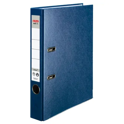 Produktbild von Herlitz 05450408, A4, Polypropylen (PP), Blau, 5 cm, 1 Stück(e)
