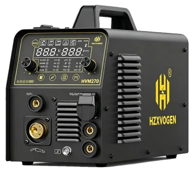 Produktbild von Plasmaschneider-Schweißer, Mehrprozessfunktionalität, Robuste Metallkonstruktion, HVM270, 220V-240V EU-Stecker