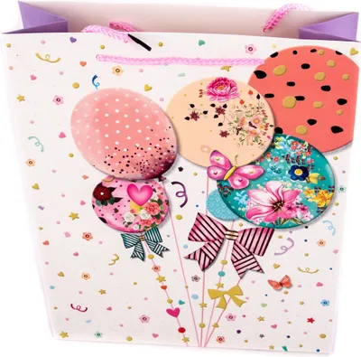 Zdjęcie produktu dla Urodzinowa Torba Prezentowa 26X32Cm Różne Kolory