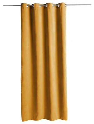 Produktbild von Fenstervorhang, Vorhang, gelb, 140 x 260 cm - Atmosphera