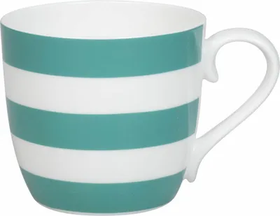 Immagine prodotto di Könitz Becher Stripes - Jadegreen, Tasse, Bone China, Grün, 425 ml, 11 2 057 2829