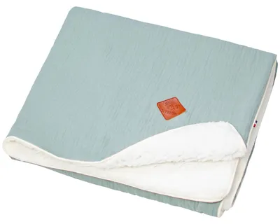 Imagen del producto de Manta Jeanne - 70 x 100 cm - Verde musgo | de SEVIRA KIDS