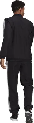 Produktbild von adidas Trainingsanzug Woven Männer 3 Streifen schwarz, Größe:8 [L] 54, Farbe:Schwarz