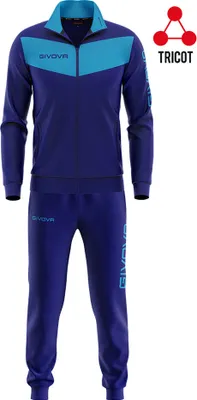 Produktbild von Sportset Givova Visa Triacetato Blau/Türkis - M
