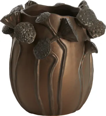 Produktbild von Light & Living - Vase LAVCI - 26,5x25,5x26,5cm - Braun