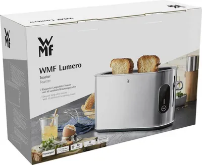 Produktbild von WMF Lumero 0414190011, 2 Scheibe(n), Edelstahl, Kunststoff, Edelstahl, LED, 980 W, 401 mm