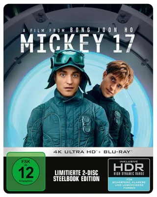 Obrázek produktu pro Mickey 17 (Ultra HD Blu-ray a Blu-ray ve Steelbooku)
