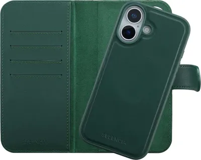 Immagine prodotto di Selencia Olyn Libreria rimovibile con MagSafe iPhone 17 - Verde