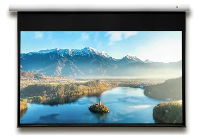 Produktbild von DELUXX Advanced Motorleinwand Elegance 4:3 Mattweiss Polaro 171 x 128 cm