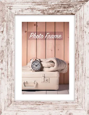 Produktbild von Zep AmazonUkkitchen Nelson 6 Bilderrahmen, Holz, Holz, Grau, 34,5 x 1,9 x 34,5 cm