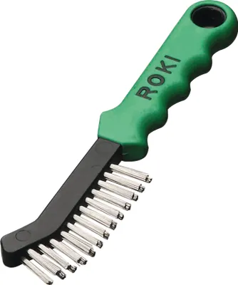 Produktbild von Drahtbürste ROKI L.225mm 0,35mm VA 2-reihig LESSMANN
