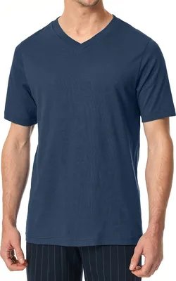 Produktbild von Schiesser Herren T-Shirt V-Ausschnitt Gr. 52  royal