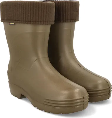 Produktbild von DEMAR FARMER leichte EVA Gummistiefel Thermostiefel gefüttert Khaki, 40