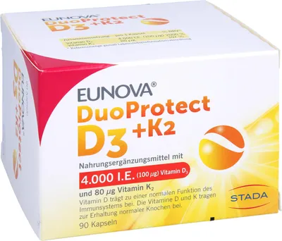 Zdjęcie produktu dla EUNOVA DuoProtect D3+K2 4000IE/80UG