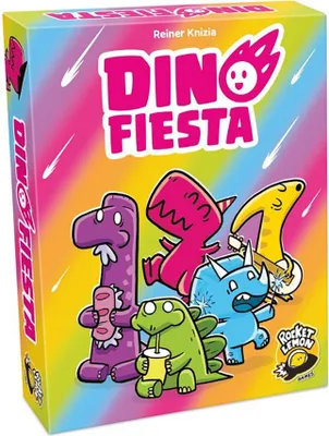 Obrázok produktu pre Rocket Lemon Dino Fiesta Brettspiel Pink Jedna veľkosť