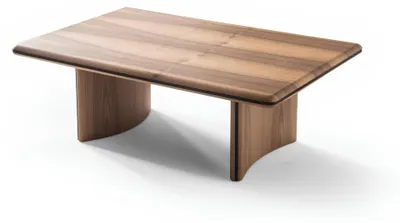 Zdjęcie produktu dla Eleganter brauner Holz-Couchtisch im modernen Design