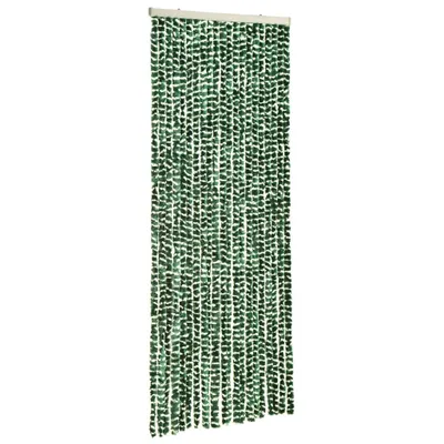 Produktbild von Fliegenvorhang Grün und Weiß 100x200 cm Chenille