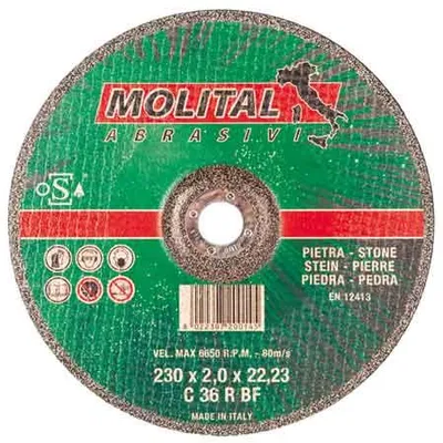 Obrázek produktu pro Řezací kotouč na tenký mramor MOLITAL Ø 230 × 2,0 mm
